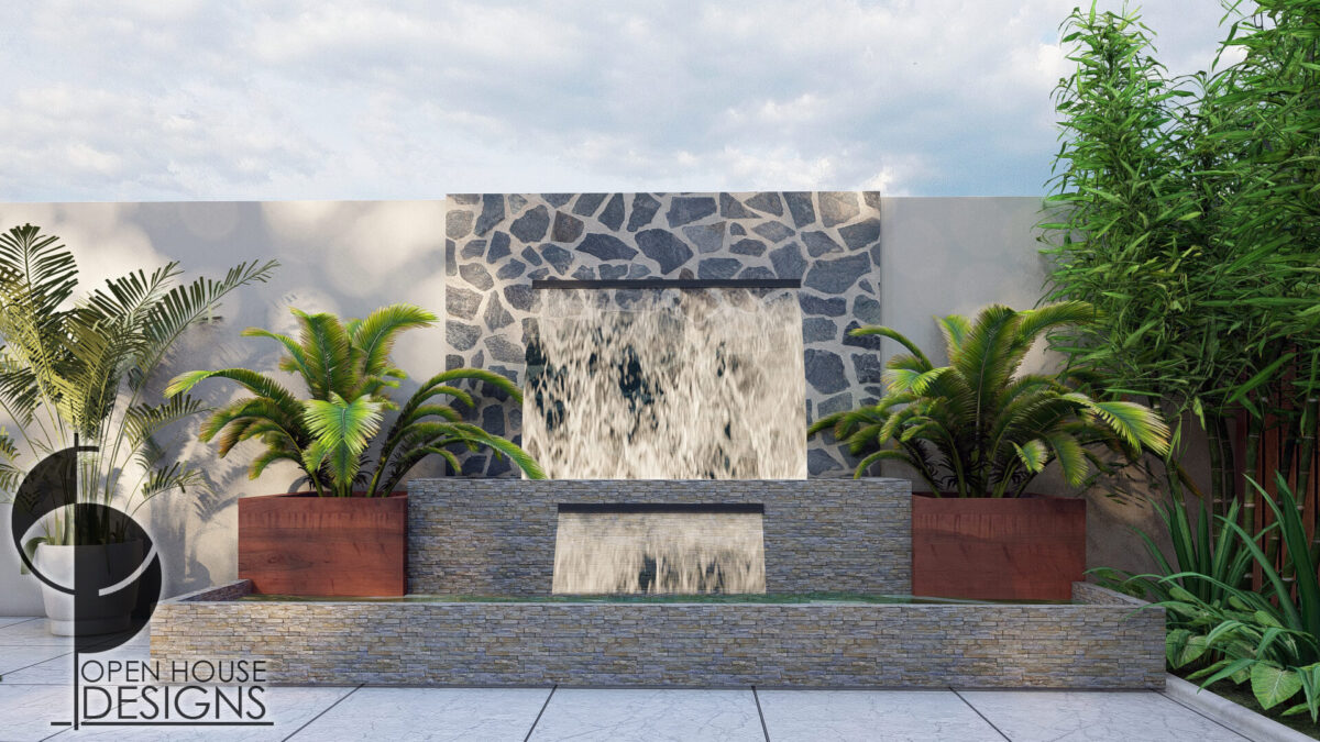 Contemporary Landscape Backyard Design for your house