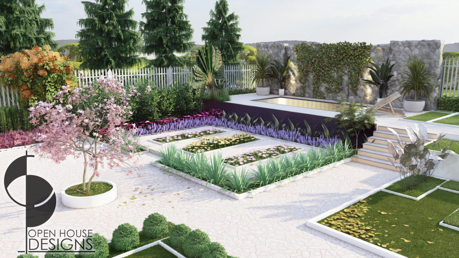 Landscape Design of a Vineyard Resort - OpenHouseDesigns