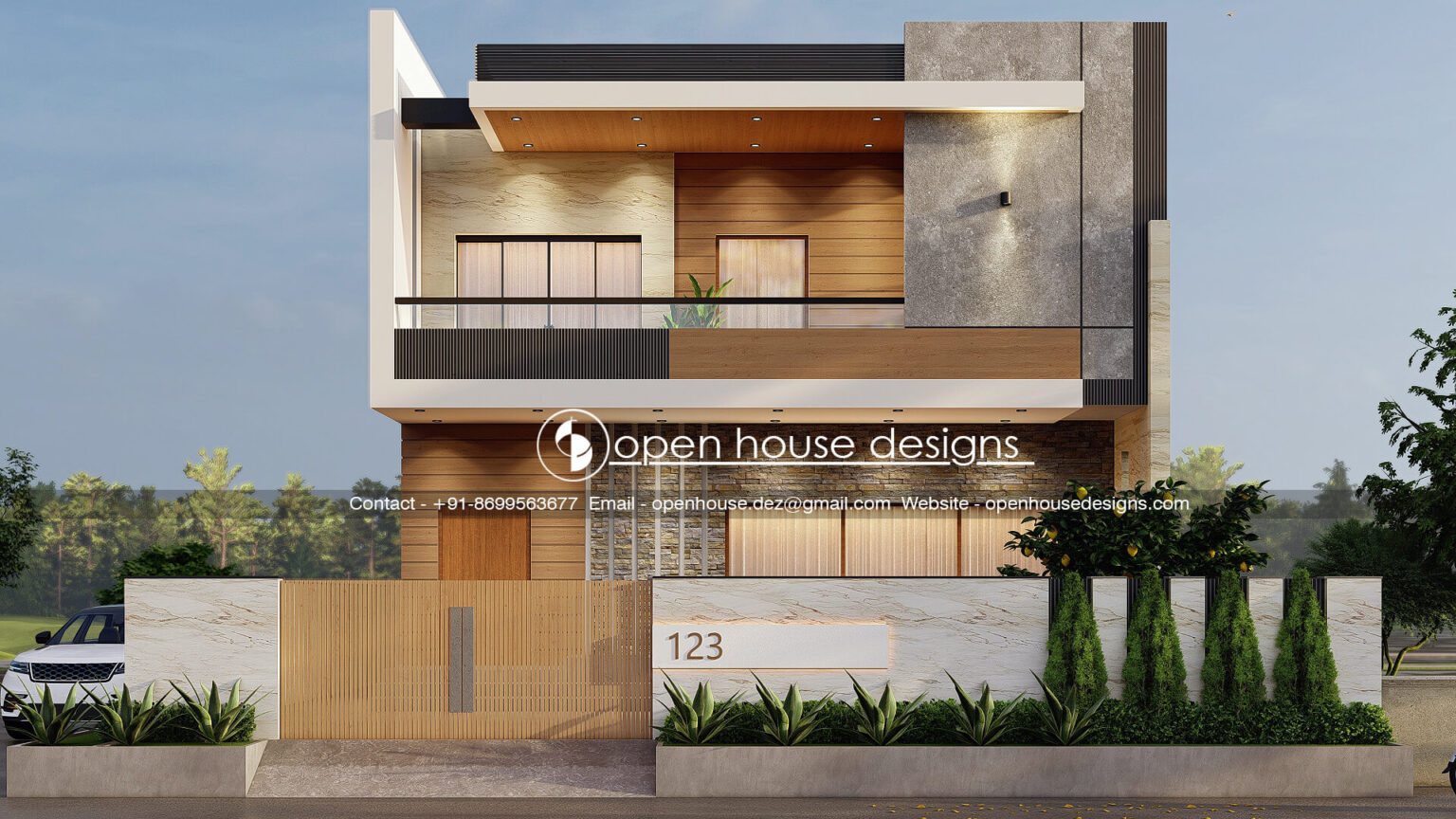 10+ Façade design ideas for your home exterior - OpenHouseDesigns